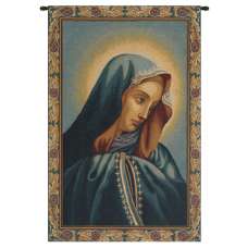 Mater Dolorosa Italian Tapestry Wall Hanging