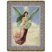 Heavenly Angel  Tapestry Throw