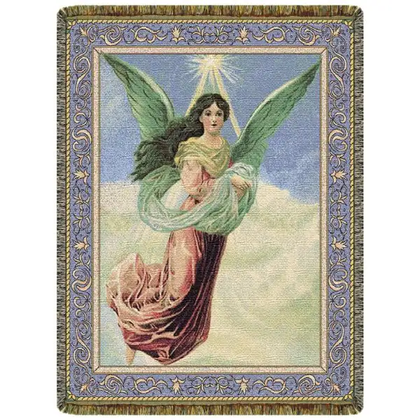 Heavenly Angel  Tapestry Afghan Throw