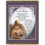 The Lord's Prayer  Tapestry Throw