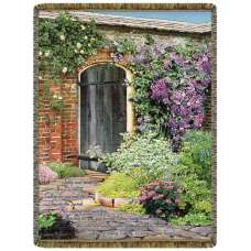 Secret Garden  Tapestry Throw