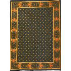 Indian Art Chenille  European Tapestry Wall Hanging