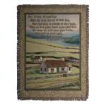 Irish Blessing II  Wall Tapestry Afghan