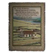 Irish Blessing II - 50 in. x 70 in. Cotton by Charlotte Home Furnishings