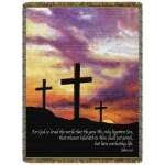 For God So Loved  Wall Tapestry Afghan