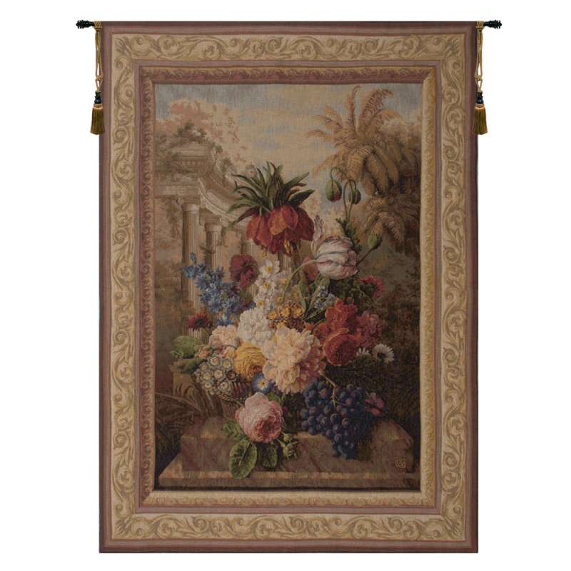 Bouquet Exotique French Tapestry Wall Hanging