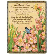 Mother's Love  Tapestry Throw
