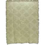 Fancy Diamonds Natural  Wall Tapestry Afghan