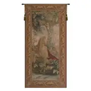 Le Point Deau Cheval French Wall Tapestry - 30 in. x 60 in. Wool/cotton/others by Albert Eckhout
