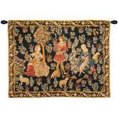 Travail de la Laine French Tapestry Wall Hanging