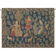 Travail de la Laine French Tapestry Wall Hanging