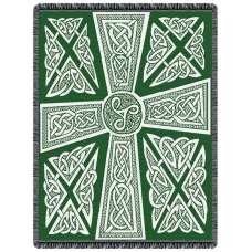 Celtic Crosses Tapestry Afghan