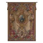 Grandes Armoiries Red European Tapestry Wall hanging