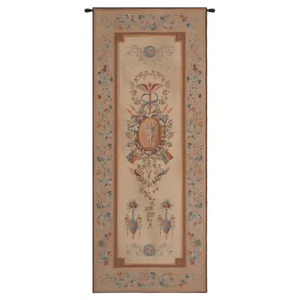 Charlotte Home Furnishing Inc. France Tapestry - 30 in. x 74 in. | Portiere Cupidon French Wall Tapestry