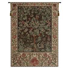 Tree of Life - Brown Belgian Tapestry
