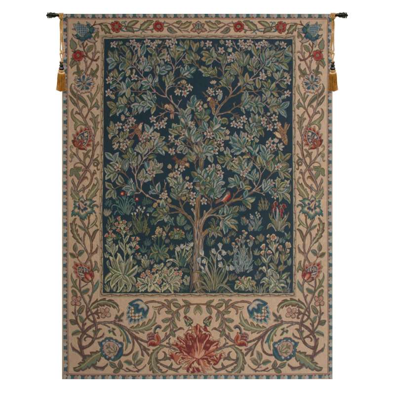 Tree of Life, William Morris European Tapestry Wall Hanging