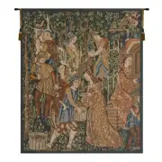 Vendages, Right Side (Rust) Belgian Wall Tapestry