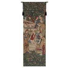 Vendage Portiere, Left Side Large Belgian Tapestry