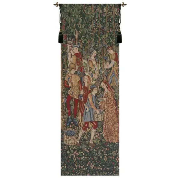Vendage Portiere, Right Side Belgian Wall Tapestry
