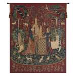 Lady and the Organ II Tapestry Wall Art