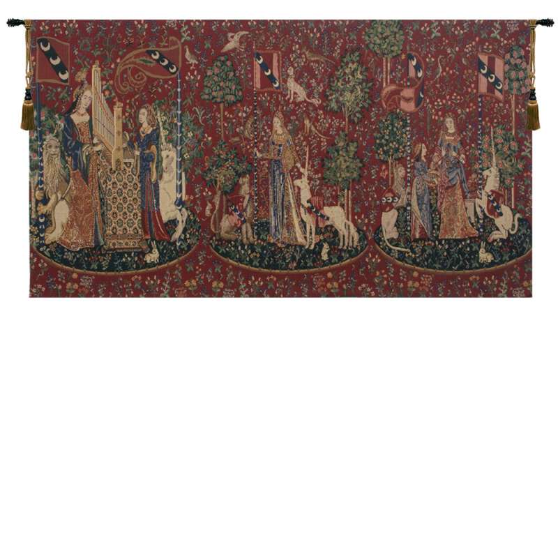Lady and the Unicorn Series I European Tapestry Wall Hanging