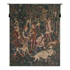 Unicorn Hunt  European Tapestry Wall Hanging