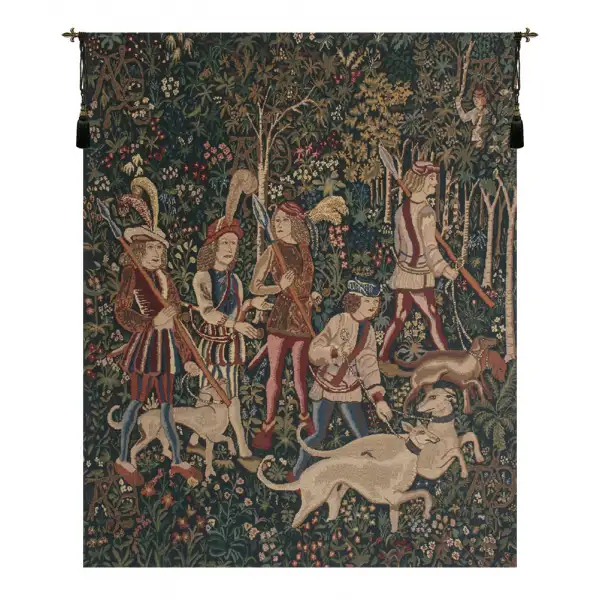 Unicorn Hunt  Belgian Wall Tapestry