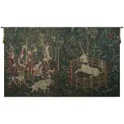 Unicorn Captive and Unicorn Hunt Belgian Tapestry