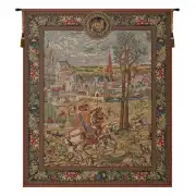 Vieux Brussels (Left Side) Belgian Wall Tapestry