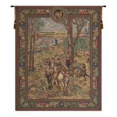 Vieux Brussels (Right Side) European Tapestry Wall Hanging