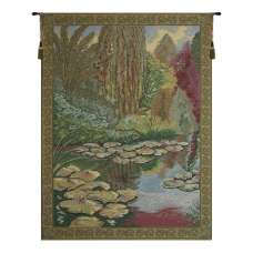 Monet's Ville de Vertheuil  European Tapestry Wall Hanging