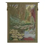 Monet's Ville De Vertheuil Belgian Tapestry - 34 in. x 46 in. Cotton/Viscose/Polyester by Claude Monet