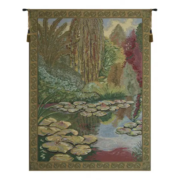 Monet's Ville de Vertheuil  Belgian Tapestry