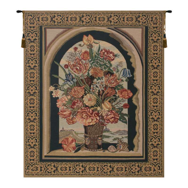 Ambrosius Bouquet European Tapestry Wall Hanging