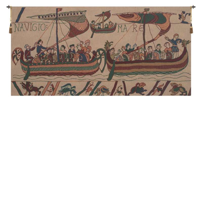 Bayeux - Navigo Mare European Tapestry Wall Hanging