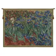 Les Iris Belgian Tapestry