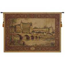 Chateau d Amboise European Tapestry Wall Hanging