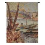 Van Gogh Fishing in the Spring  Tapestry Wall Art