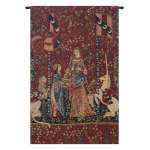 Smell, Lady and Unicorn Tapestry Wall Art