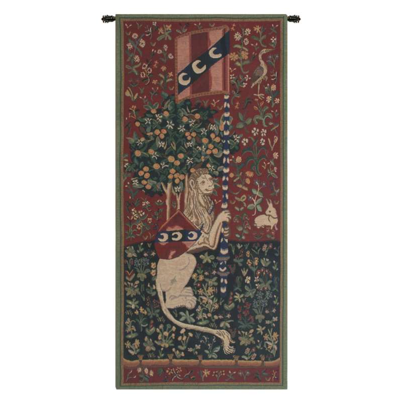 Portiere du Lion European Tapestry Wall Hanging