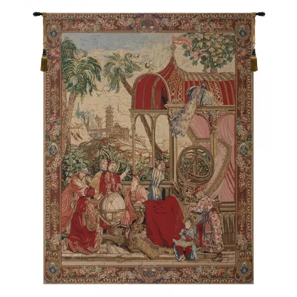 Les Astronomes Belgian Wall Tapestry