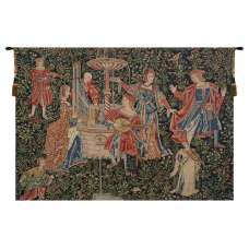 Medieval Concert European Tapestry Wall Hanging