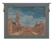 Brussels Place Bleu Belgian Tapestry