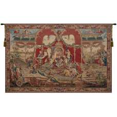 Audience of the Prince Belgian Tapestry