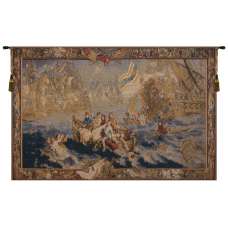 Bataile Navale European Tapestry Wall Hanging