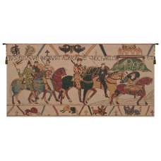 Bayeux, Mont St. Michel Belgian Tapestry
