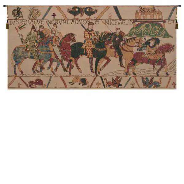 Bayeux, Mont St. Michel Belgian Wall Tapestry