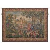La Chasse  European Tapestry Wall Hanging