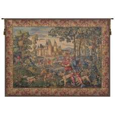 La Chasse  European Tapestry Wall Hanging