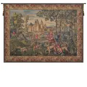 La Chasse  Belgian Wall Tapestry